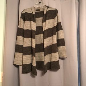 Venus Gray and Dark Gray Cardigan, S